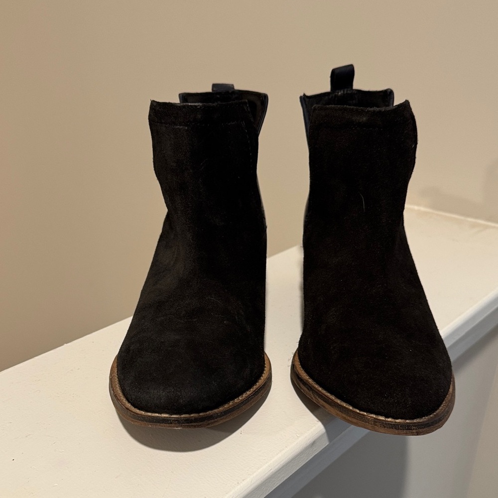 Black Suede Ankle Boots